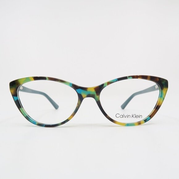 Calvin Klein CK20506 442 53mm Multicolor Acetate Cat Eye Women's New Eyeglasses. - Picture 1 of 9